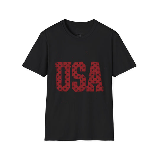USA Stars T-Shirt — Patriotic Fourth of July Tee