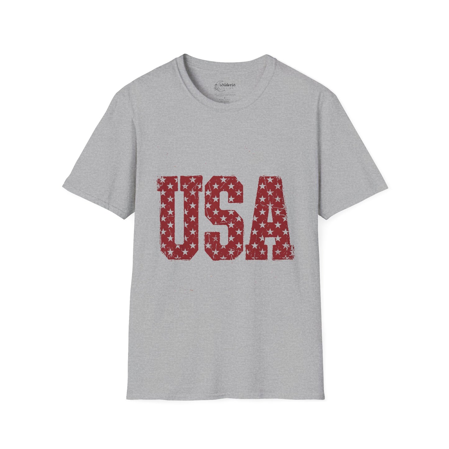 USA Stars T-Shirt — Patriotic Fourth of July Tee