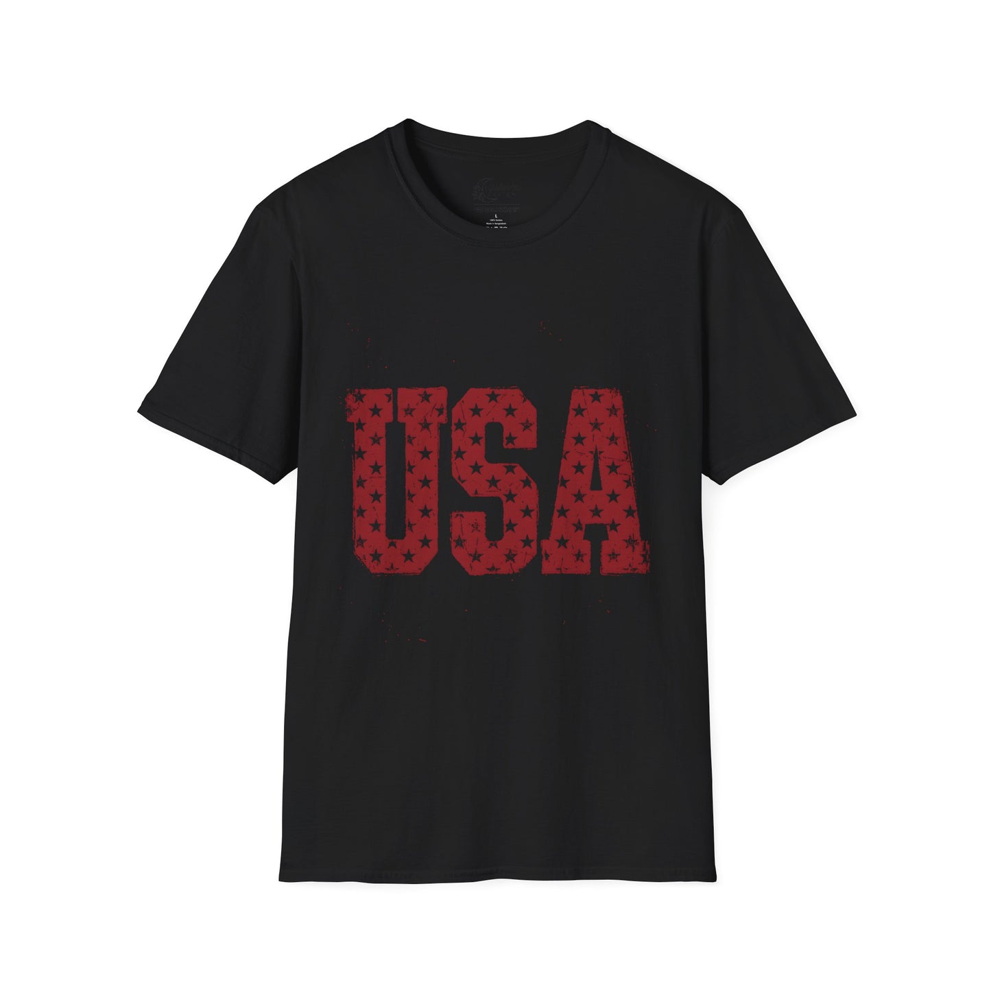 USA Stars T-Shirt — Patriotic Fourth of July Tee
