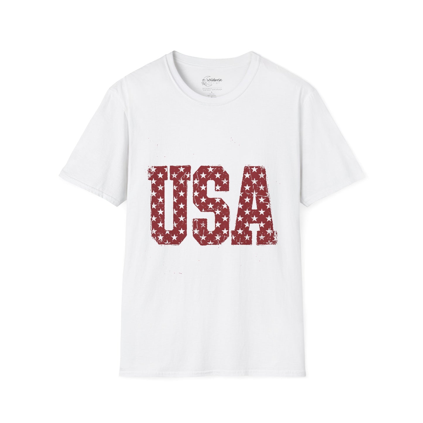 USA Stars T-Shirt — Patriotic Fourth of July Tee